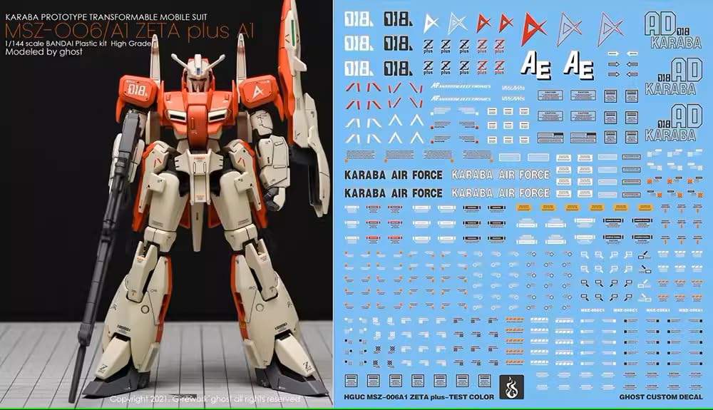 (未使用･未開封品)　ガンダムデカール 101 1/144スケール リアルグレード MSZ-006 ゼータ ガンダム用 v1yptgt Amazon | ガンダムデカールNo.101 RG 1/144スケール Zガンダム用